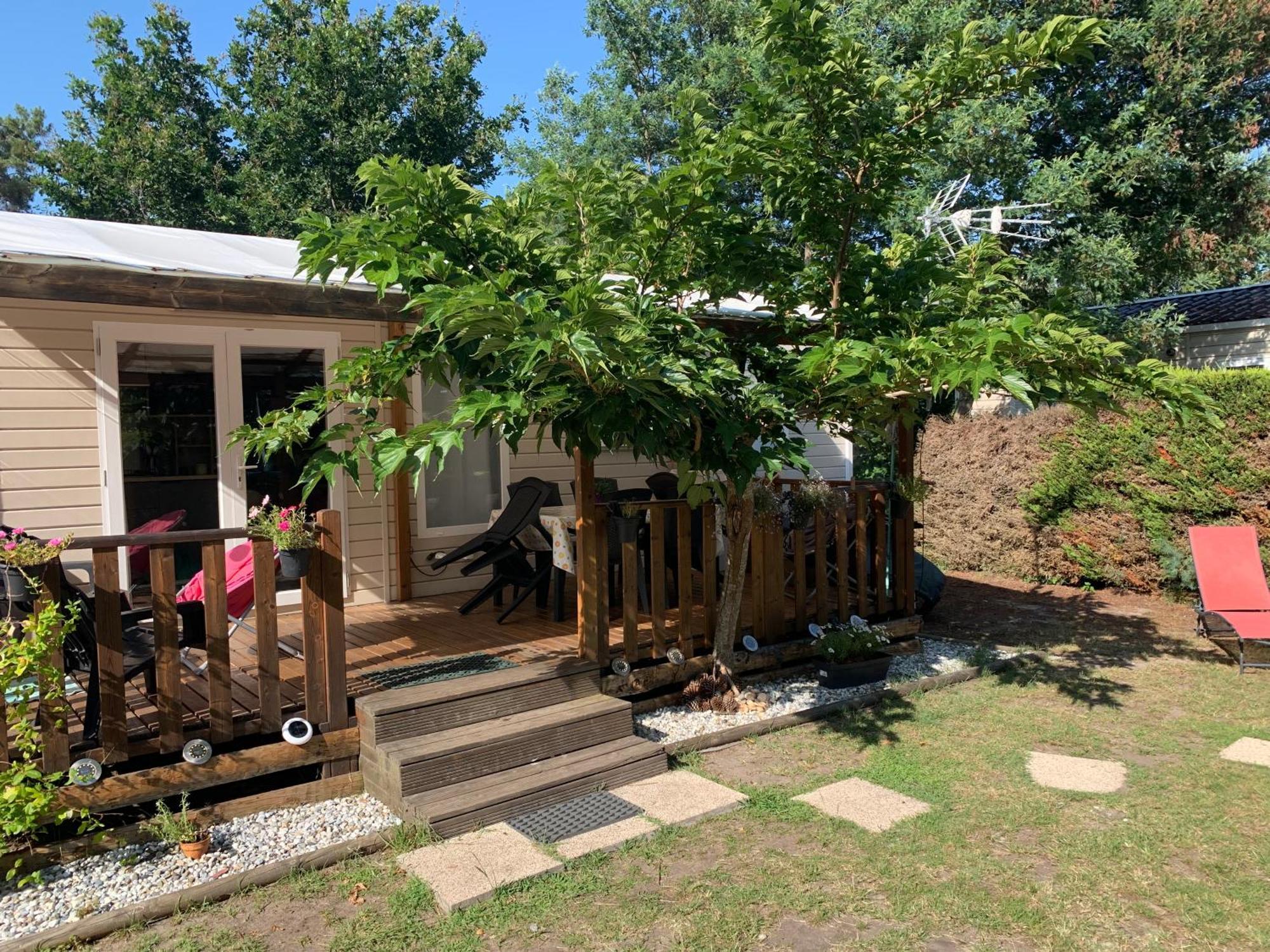 Le Mobilhome De Evelyne Et Serge Lit-et-Mixe Exterior photo